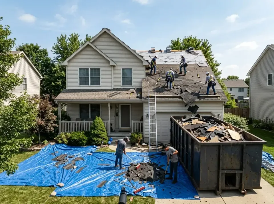 roof-replacement-debris-remova-004 — frequently asked questions, Cheapest Dumpster Rentals in Hailey, ID